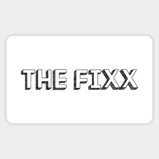 The Fixx  <//> Typography Design Magnet